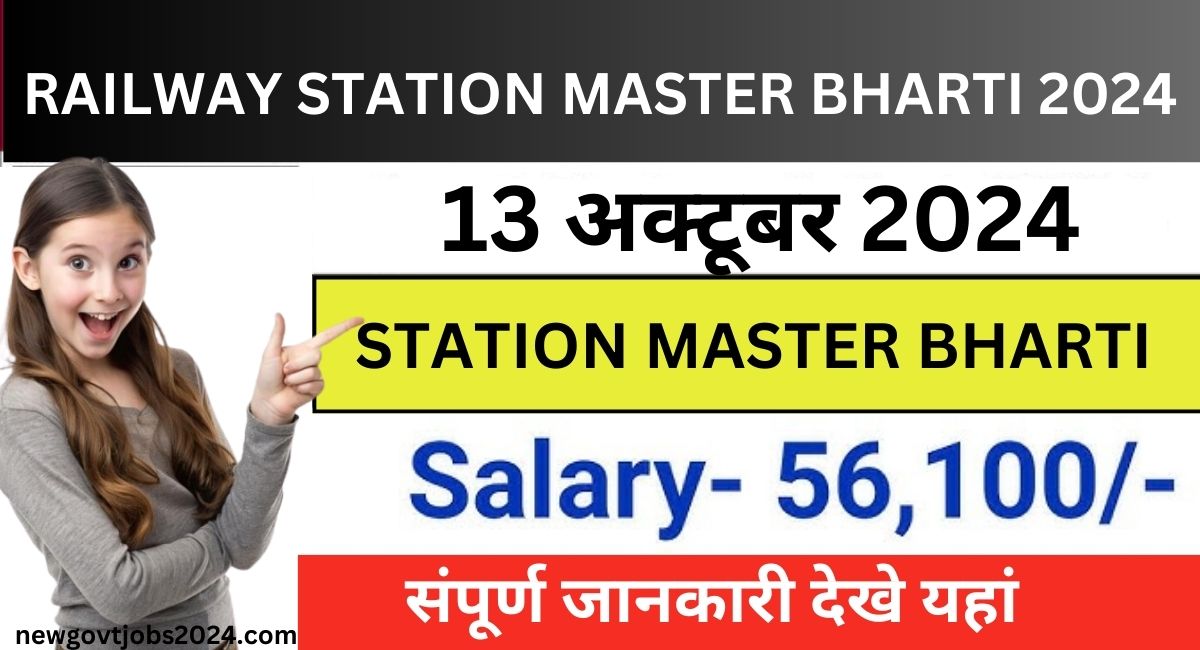 RAILWAY STATION MASTER BHARTI 2024