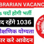 RRB LIBRARIAN VACANCY 2025